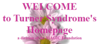 Turner's Syndrome homepage
